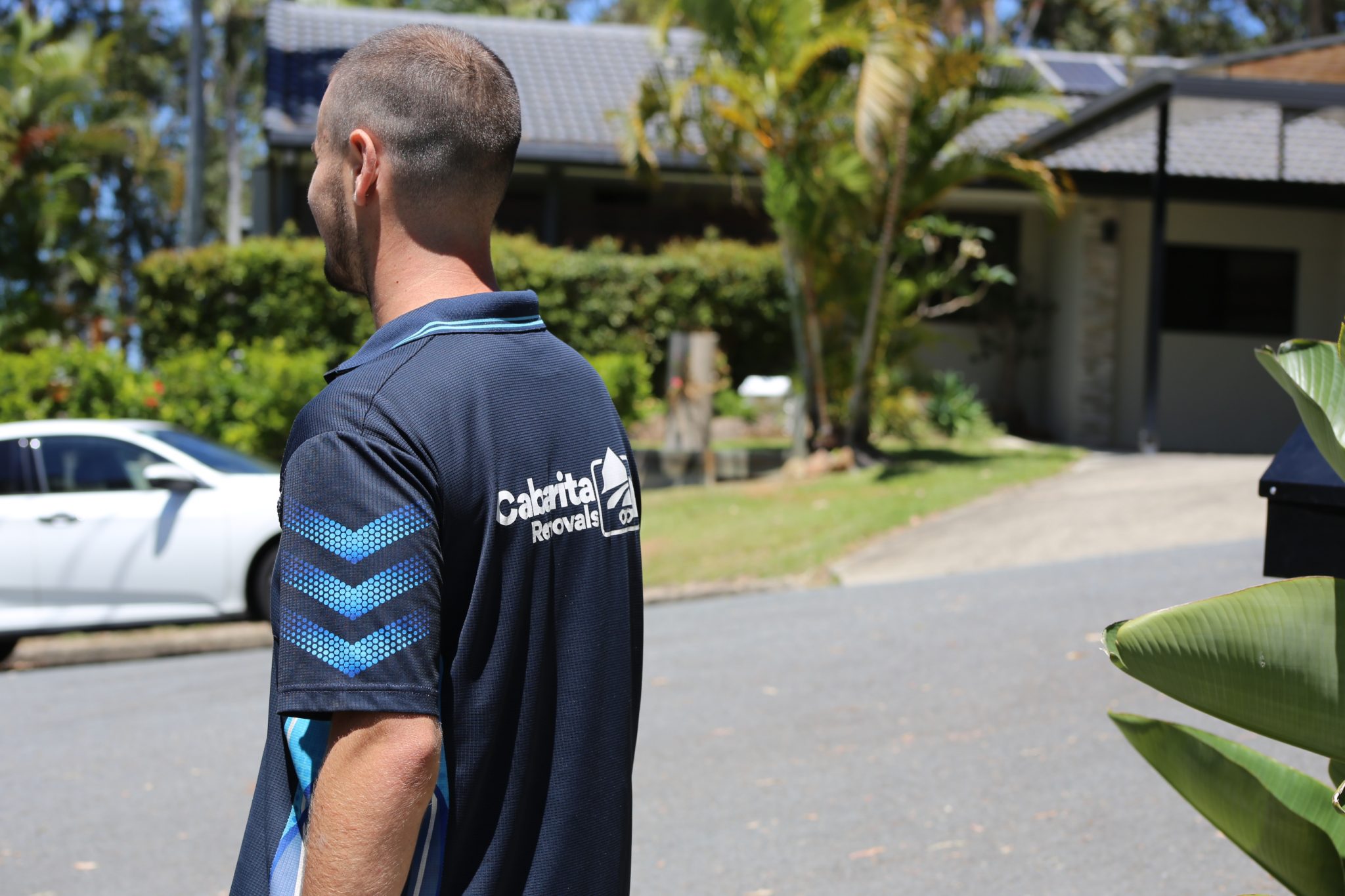 Loading a Cabarita Beach Removals truck